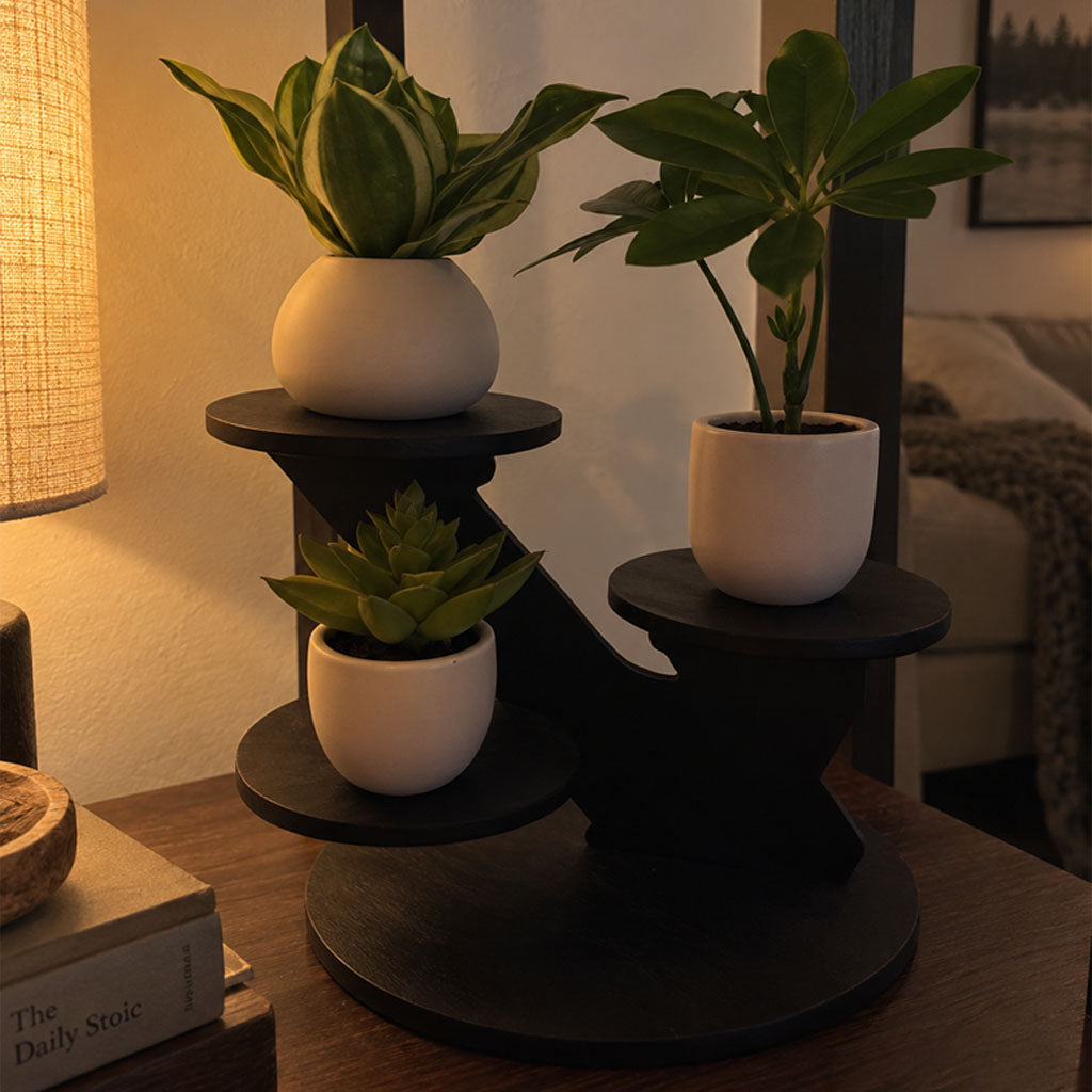 Three-Tier Plant & Display Stand