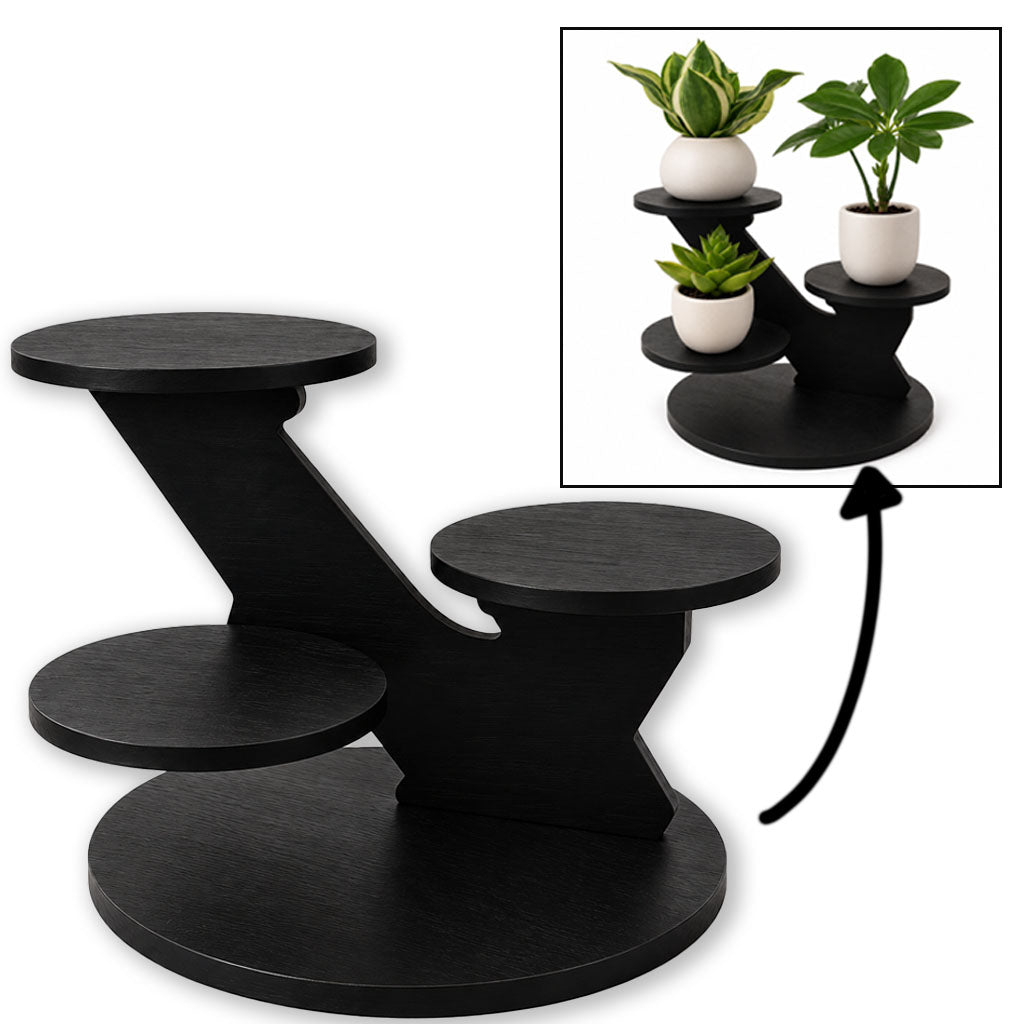 Three-Tier Plant & Display Stand